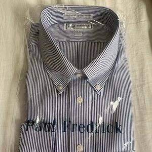 Men's cotton pinpoint Oxford button down shirt